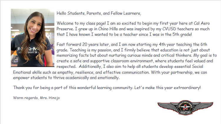 Welcome